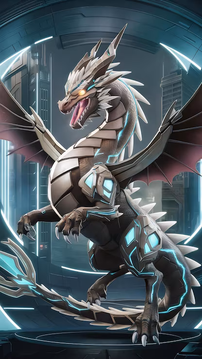 futuristic-representation-dragon-creature_926199-4169536